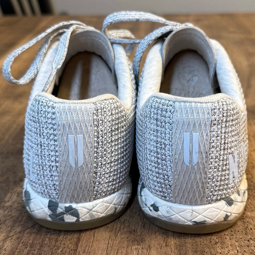 NOBULL Outwork Trainer CrossFit Gym Shoe Sneaker Textured Gray Women US 8 EU 39 - Picture 4 of 10